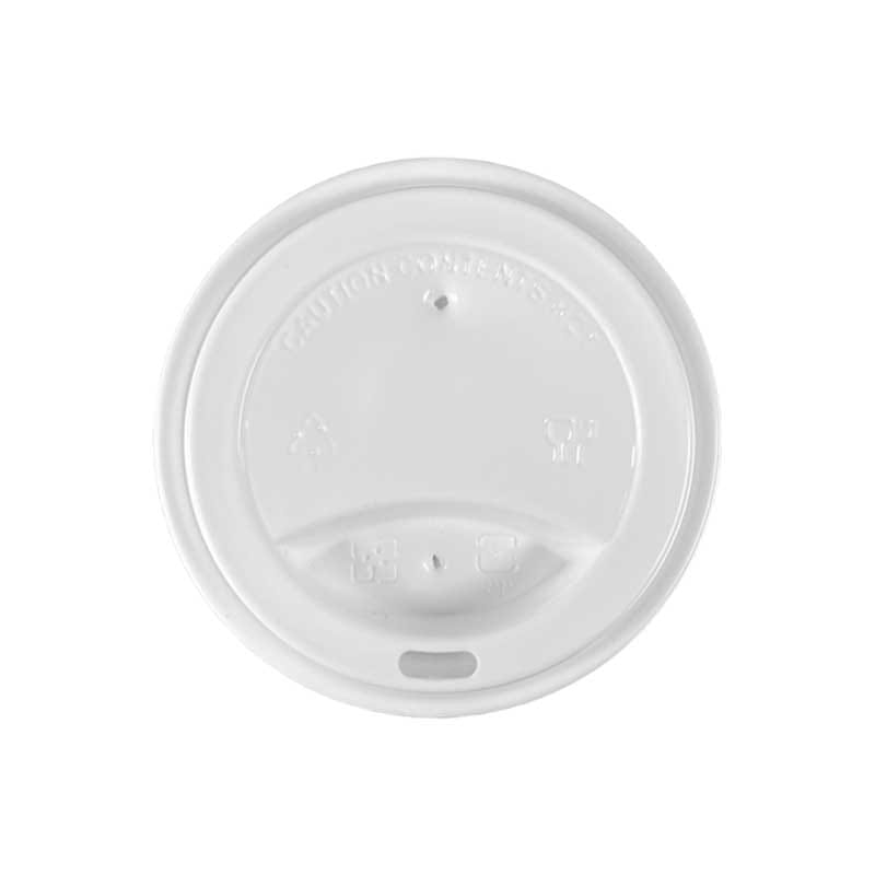 Dome Lid For Oz Paper Cup White Hotshot Coffee Sleeves