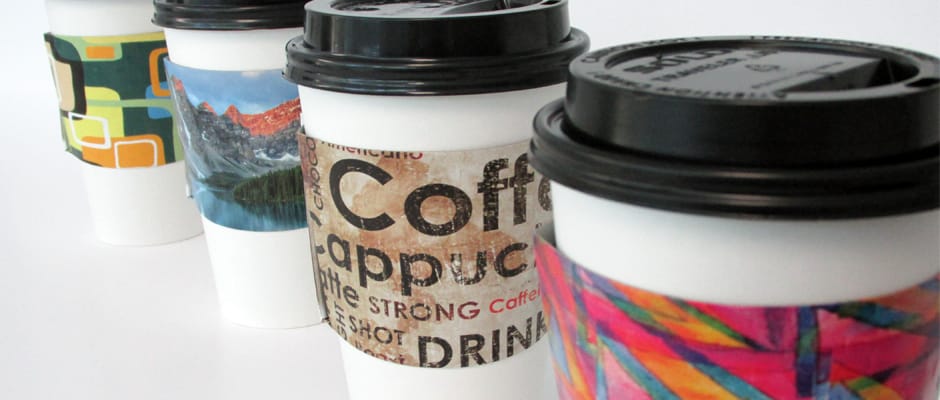 HotShot Coffee Sleeves – Custom Printed Cup Sleeves