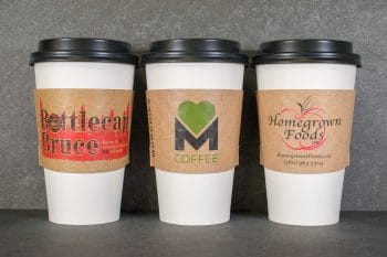 HotShot Coffee Sleeves – Custom Printed Cup Sleeves