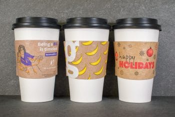 HotShot Coffee Sleeves – Custom Printed Cup Sleeves