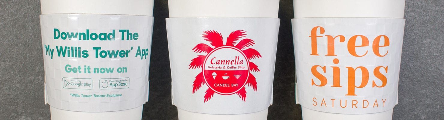 HotShot Coffee Sleeves – Custom Printed Cup Sleeves