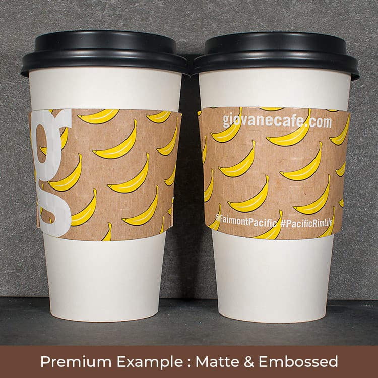 HotShot Coffee Sleeves – Custom Printed Cup Sleeves