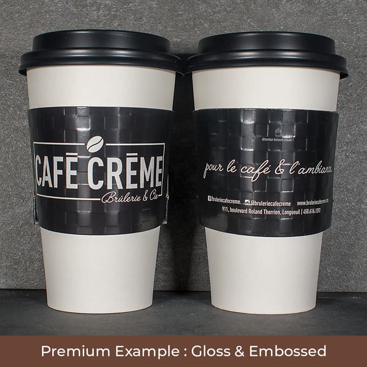 HotShot Coffee Sleeves – Custom Printed Cup Sleeves