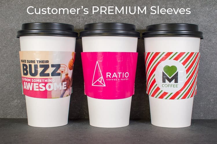 HotShot Coffee Sleeves – Custom Printed Cup Sleeves